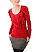 Allegra K Women Fall Winter Long Sleeve T Shirt Tops Bowknot Blouse