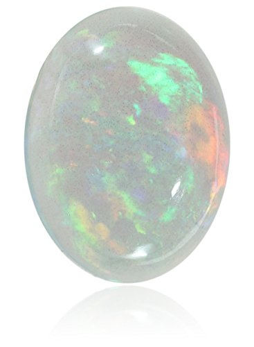Ethiopian opal  8x6mm oval cabochon loose gemstone