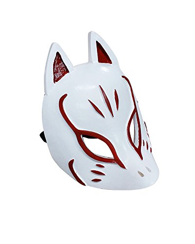 miccostumes Fox Yusuke Kitagawa Phantom Thief Cosplay Mask White