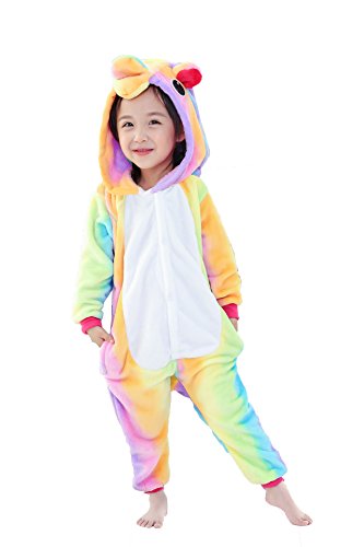 rainbow unicorn onesie kids