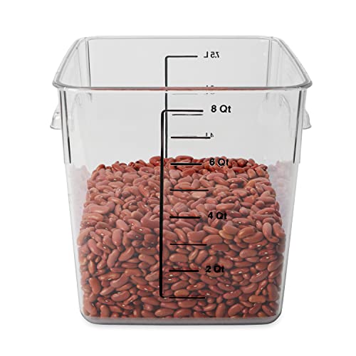 Rubbermaid Commercial Products Space Saving Food Storage Container, 8