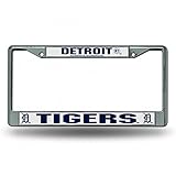 Detroit Tigers Chrome License Plate Frame