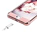 BENTOBEN iPhone 8 Plus Case, iPhone 7 Plus Case, Crystal Clear 2 in 1 Shockproof Slim Transparent TPU Protective Phone Cases Cover for iPhone 8 Plus / 7 Plus [Without Screen Protector] Clear/Rose Gold