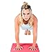 Fury Fitness Foam Balance Pad Bundled with Yoga Strap, X-Large Non-Absorbent, Perfect as Yoga Knee Pads, Meditation Cushion, Rehab and Standing Desk Mat