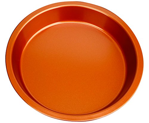 Copper Bakeware Set - Includes an Oblong Rectangular Pan, Brownie Pan, Round Cake Pan, and Meat Loaf Pan, Standard 3 Copper Bakeware Set - Includes an Oblong Rectangular Pan, Brownie Pan, Round Cake Pan, and Meat Loaf Pan, Standard - Image 4
