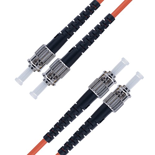 ST to ST Fiber Patch Cable Multimode Duplex - 3m (9ft) - 50/125 OM2 - Beyondtech PureOptics Series