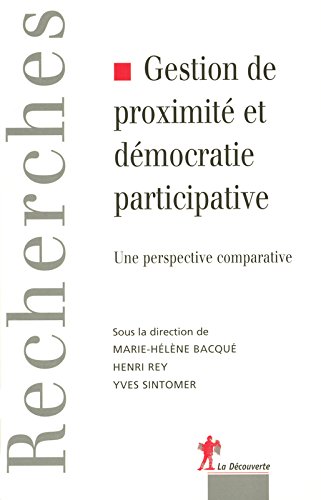 Gestion de proximité et démocratie participative