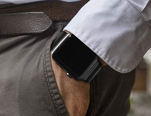 NewWays 49mm 46mm 45mm 44mm 42mm(Series 3 2 1) Metal Strap Compatible with Apple Watch,Solid Stainless Steel Link Replacement Band for iWatch Ultra 3 2 1,Series 11/10/9/8/7/6/5/4/3/2/1/SE,Black
