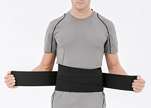 Bracoo Adjustable Back Brace,Breathable,Firm Support for Lower Back Strain,Small/Medium