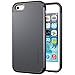 LUVVITT [Ultra Armor] Shock Absorbing Case Best Heavy Duty Dual Layer Tough Cover for Apple iPhone SE Special Edition (2016 Only. NOT Compatible with 2020) - Gunmetal
