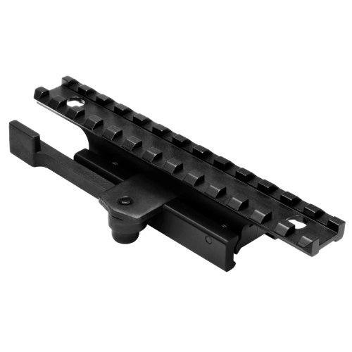 NcStar AR15 Weaver 3/4-Inch Riser with Quick Release Weaver Mount (MARQ), Black