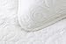Web Linens Inc Multiple Sizes - Oversized-3pc Quilted Coverlet Set- White -Queen - Exclusively by Blowout Bedding RN# 142035