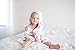 Muslin Hooded Bath Towel for Baby or Toddler with Terry Cloth Interior 33 inches