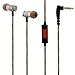 VersionTech Wired in-Ear Headphones Earphones Headset Earbuds with Microphone for iPhone 6S Plus iPad Mini Android Phones Windows Phones MP3 MP4 and Tablets(Gray)
