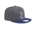 New Era Men's Los Angeles Dodgers, Graphite, One Size