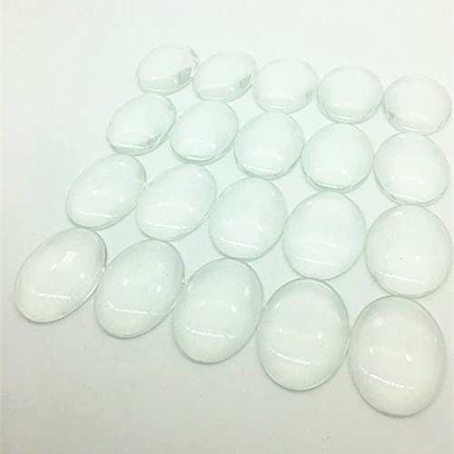 2 IGOGO+PCS+Glass+Oval+Cabochons