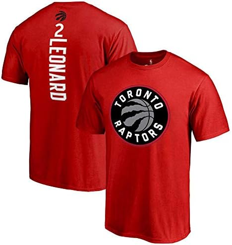 YANHAI NBA Toronto Raptors Men's Jersey T-Shirt MVP Round Neck Short Sleeve Red