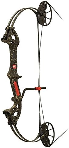 Precision Shooting Equipment Mini Burner XT Skullworks #50 Ready to Shoot Bow Package, 25", Right