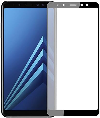 Couls Samsung Galaxy A8 plus 2018 Screen Protector,3D Curved Full Coverage [ 9H Hardness] [Anti Scratch] HD Clear Tempered Glass Screen Protector For Samsung Galaxy A8 plus 2018 Smartphone (black)