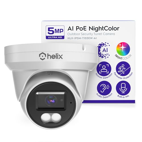 Helix Security 5MP PoE IP Camera