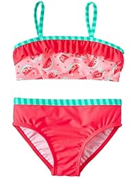 Wonder Nation Toddler Girls Watermelon Hot Melon 2 Piece Bikini Swimsuit - 3T