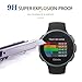 [3 Pack] Tempered Glass Screen Protector Compatible Polar Vantage V 2.5 Touchscreen Watch BECROWMUS Full Coverage 9H Hardness Anti-Scratch High Definition Film Gift Box Clear