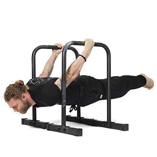 Gravity Fitness XL Pro Parallettes 2.0 New 38mm Handles Dip Bars