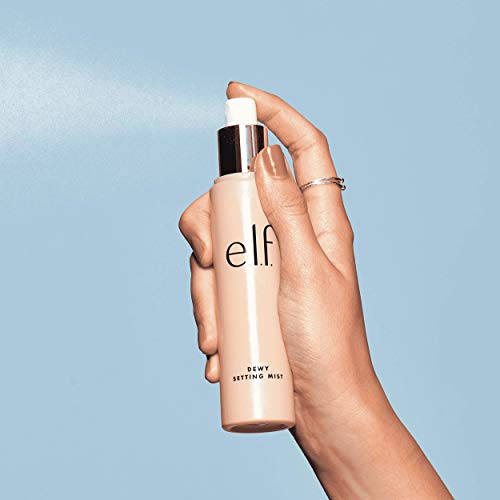 e.l.f.Dewy Setting Mist, Coconut Infused Conditioning Spray, 2.70 Fl Oz - Thumbnail 2