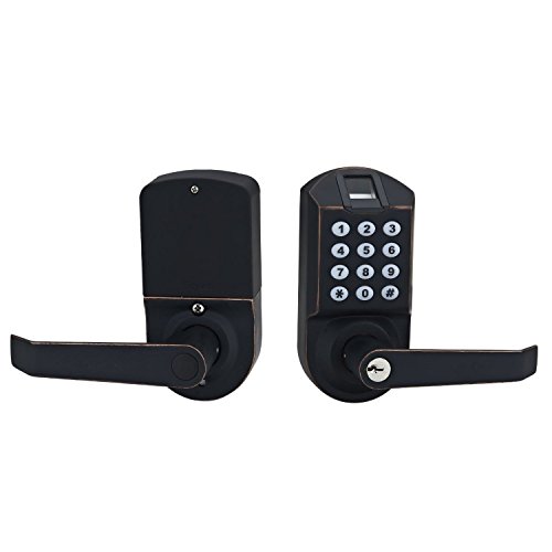 Ardwolf a1 no drills needed keyless keypad biometric fi…