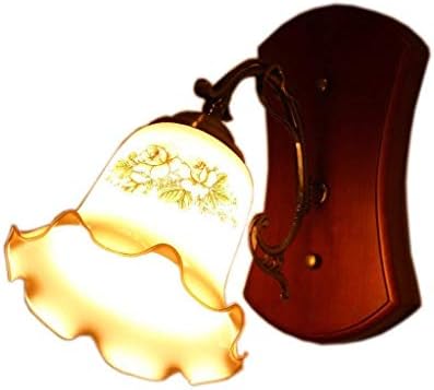 Oudan Wall Lamp American Style Corridor Bedroom Bedside Lamp Mirrior Lights (Color : -, Size : -)