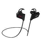 Bluetooth Headphones, MiluoTech Sweatproof Wireless Sports Earphones, Bluetooth v4.1 Noise Cancelling In-Ear Stereo Headset, Secure Ear Hooks Design with Microphone