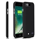 iPhone 8 Plus /7 Plus Battery Case, Sgrice Ultra-Slim (0.52 in) Lightweight(3.9oz) Portable Charger iPhone 7 Plus (5.5 inch)4880mAh w/ Lighting Port Charging Case Extended Battery Pack Power Cases
