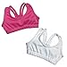 Sophia's Doll Sports Bra 2 Pc.Set of Doll Underclothes Fits 18 Inch American Girl Dolls, Pink & White