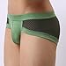 NEARTIME Men's Underwear, Mens Low Waist Boxers Briefs Men Underpants Soft Shorts (L, Army Green) …