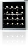 Culinair AW162S Thermoelectric 16-Bottle Wine Cooler, Silver/Black