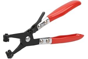 LANBEAUTIFY Hose Clamp Plier Repair Tool Swivel Flat Band for Removal and Installation of Ring-Type or Flat-band Hose Clamps - Hose Clamp Pliers Automotive