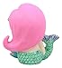 Ebros Small Furry Bones Little Pearl Mermaid Ariel with Pink Hair Skeleton Figurine 2.25