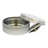 48 Pack of Mighty Gadget (R) Screw Top Round Steel Tin Cans (2 oz)