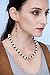 Knotted Leather Pearl Choker Necklace Cultured Pearl Bead Jewelry on Genuine Leather Cord for Women 18’’ Brown