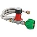 Bayou Classic M5HPR-30, 0-30 PSI Adjustable Regulator with Stainless Braided Hose primary