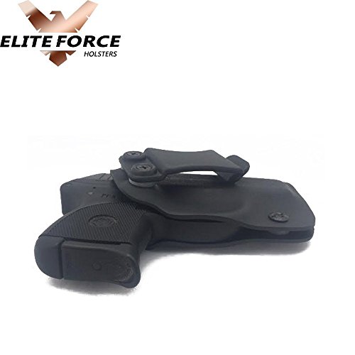 SPRINGFIELD ARMORY XDE 3.3 9MM 45CAL Kydex IWB Gun Holster by Elite Force Holsters