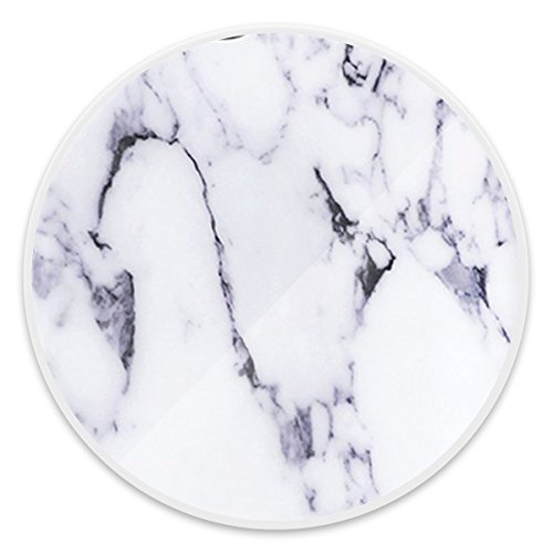 Pop Out Phone Grip and Stand, Expanding Stand Pop Grip Mount for iPhone Cellphone Smartphones - Marble