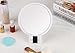 15X Magnifying Makeup Mirror 2-Sided Tabletop Mirror of 360° Rotation Fashion Travel or Bathroom Hanging Mirror (White)