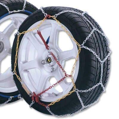 BKR Snow Chain 16mm for Jeep, Thar, SUVs, Trucks and Heavy Vehicles for 2 Tyres (50 for 15 to 16 inches tire)