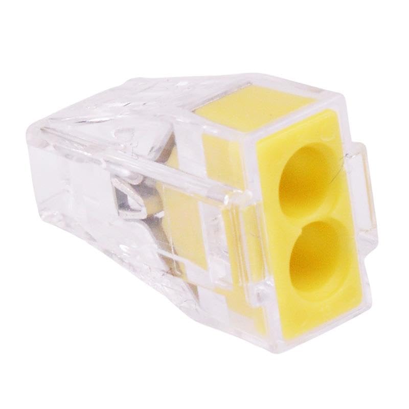 50 Pack x 2-Way Official Wago 773-102 Push Connectors 2.5mm² Electrical Wiring