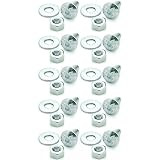 Ten (10) 5/16-18 x 3/4" Long Carriage Bolts Set w/Nuts & Washers (BCP297)