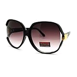 Super Oversized Sunglasses Womens Classic ROUND CELEBRITY PRIVACY Shades NEW