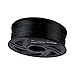 3D Mars 3D Printing Filament, 1.75 mm PLA 3D Printer Filament, 2.65 lbs(1.2KG), Dimensional Accuracy +/- 0.03mm, PLA Filament for Most 3D Printer, Black