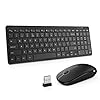 Keyboard-and-Mouse-Jelly-Comb-24G-Wireless-Ultra-Slim-Full-Size-Keyboard-Mouse-Set-Combo-QWERTY-UK-Layout-for-Computer-Laptop-Desktop-with-USB-Ports-Black Keyboard and Mouse, Jelly Comb 2.4G Wireless Ultra Slim Full Size Keyboard & Mouse Set Combo QWERTY UK Layout for…