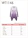 Made by Johnny MBJ Womens Ombre V neck Long Sleeve Pleats Tunic Top XXL BLACK